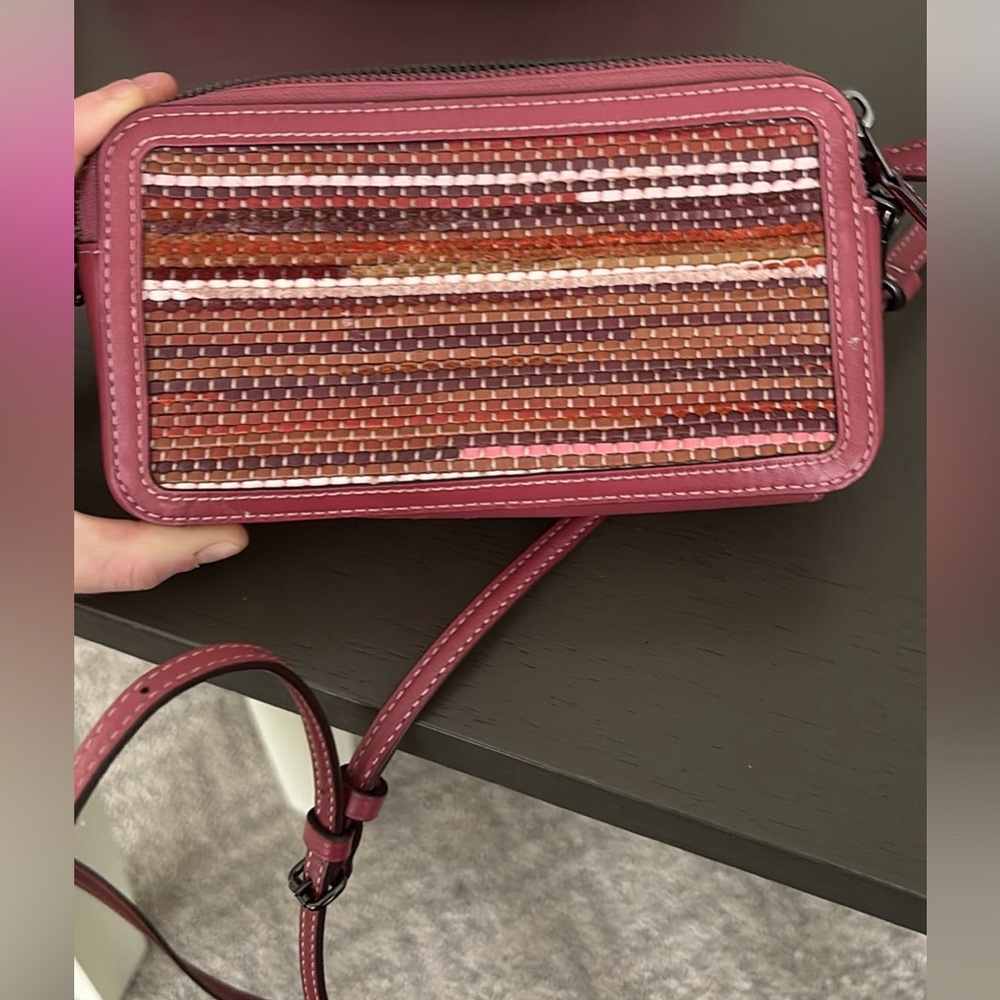 Leather Coach Kira bag